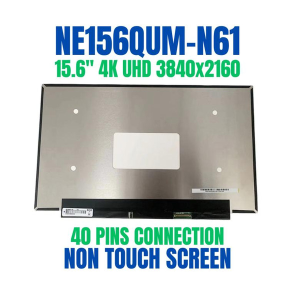 1 of 7-image forNE156QUM-N61 V5.0 15.6" computer LCM WLED eDP 40 Pin Laptop 3840x2160