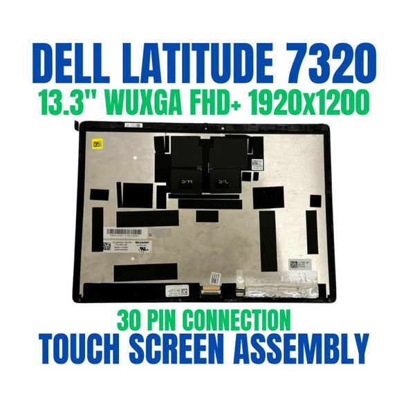1 of 10-image forDell Latitude 13 7320 2-in-1 0NW3NF Lq130n1jx01 FHD+ LCD Touch Screen KIT