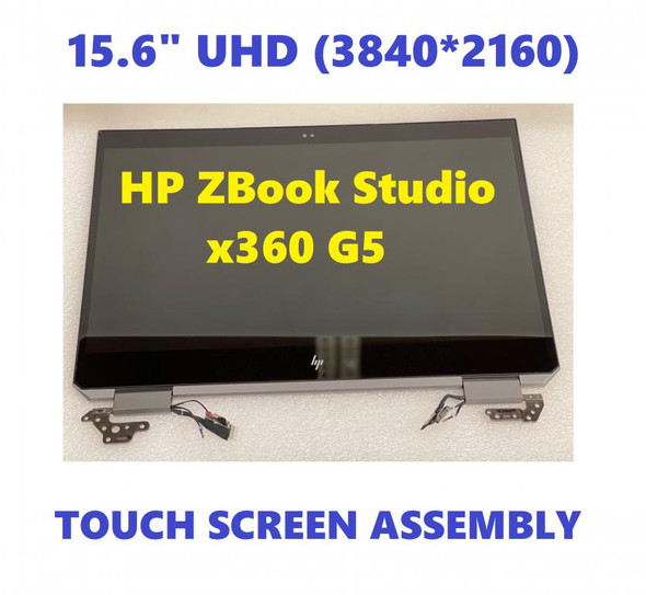 2 of 6-image forL34870-001 HP ZBook Studio x360 G5 UHD LCD Display Touch Digitizer ASSEMBLY
