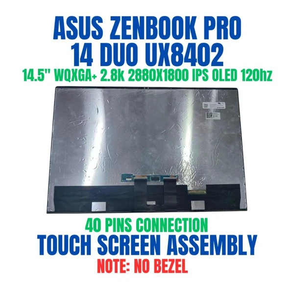 1 of 4-image forAsus UX8402VV Laptop ATNA45AF01 Touch 3456X2160 14.5" Screen Assembly