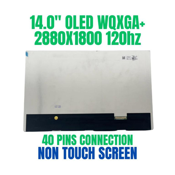 1 of 10-image for2.8K 14.0" OLED WQXGA+ Laptop LCD Screen ATNA40CU03-0 2880X1800 40 Pin 120HZ