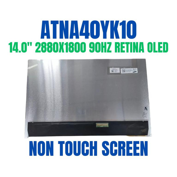 1 of 6-image forATNA40YK10 40 Pin 400CD 90HZ OLED 305.02(W)x196.24(H) x3.17(D) mm LG14Z90RS