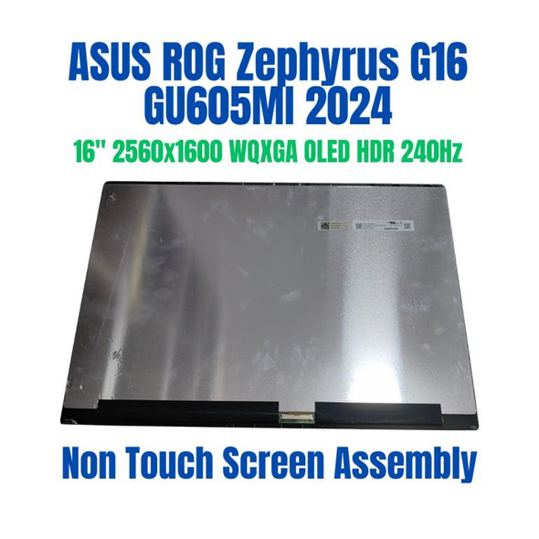 1 of 8-image for240hz 2.5K 16.0" WQXGA LAPTOP LCD Screen ASUS ROG Zephyrus G16 GU605MI-G16.U94070