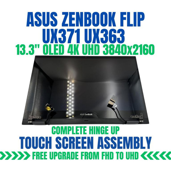 1 of 10-image forASUS Zenbook Flip S13 OLED UX371 3840x2160 LCD Display Touch Screen Complete