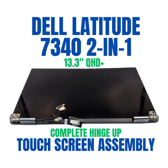 1 of 6-image forOEM Dell Latitude 7340 2-in-1 Touch Screen LCD IR Cam T9D8M 0T9D8M