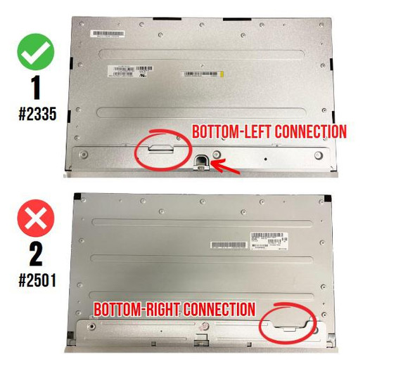 2 of 9-image for23.8" Full HD LED LCD Screen IPS Display Panel Replacement MV238FHM-N60 30 Pin