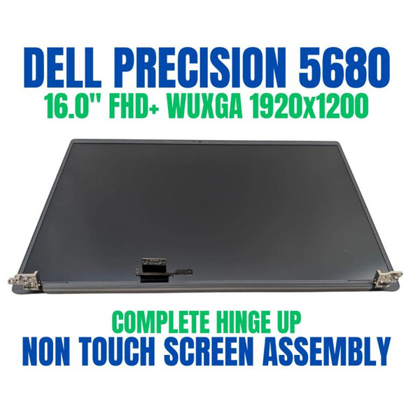 1 of 5-image forDell 16" FHD LCD Screen Assembly With infrared Camera Precision 5680 WH41R
