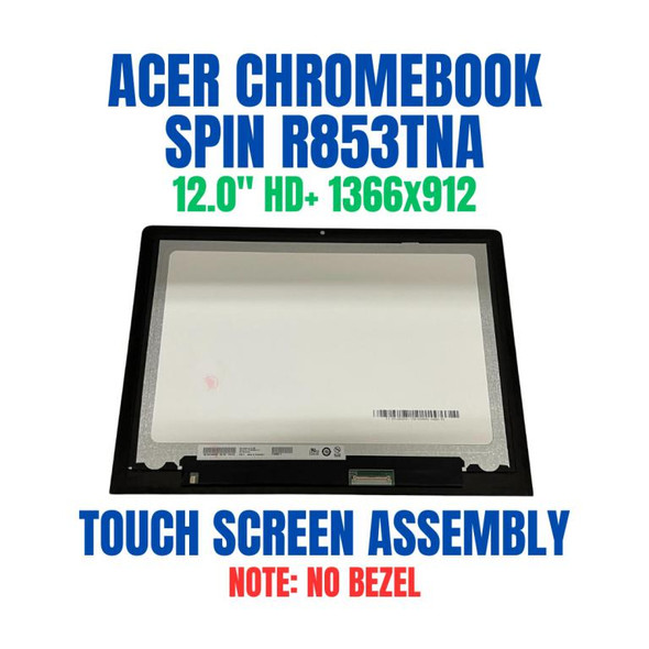 1 of 8-image forScreen Acer Chromebook Spin 512 R853ta-p87n 12" Touch Screen Assembly