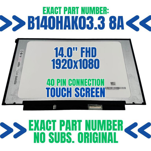 1 of 8-image forAsus Chromebook Plus Cx3402cva-i5128 Touch Screen