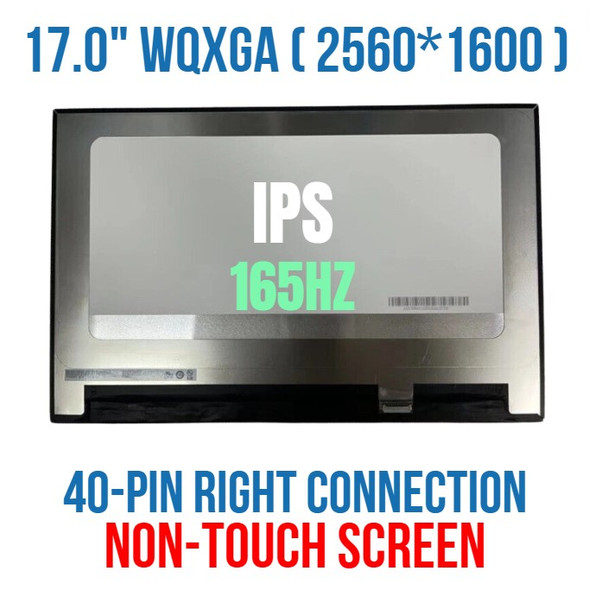 1 of 10-image forScreen Msi Crosshair 17 Hx D14vgkg-074xkr 17" WQXGA Non Touch Screen 165hz IPS