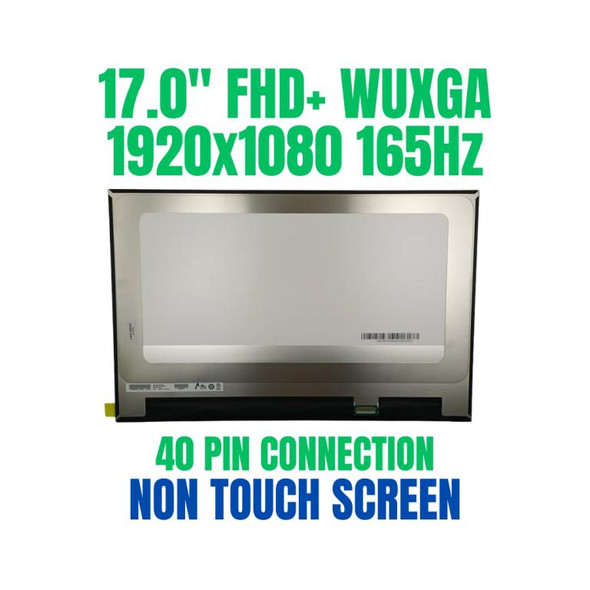 1 of 9-image forScreen Msi Vector 16 Hx A13vig-475 17" FHD+ WUXGA IPS 165hz Non Touch Screen