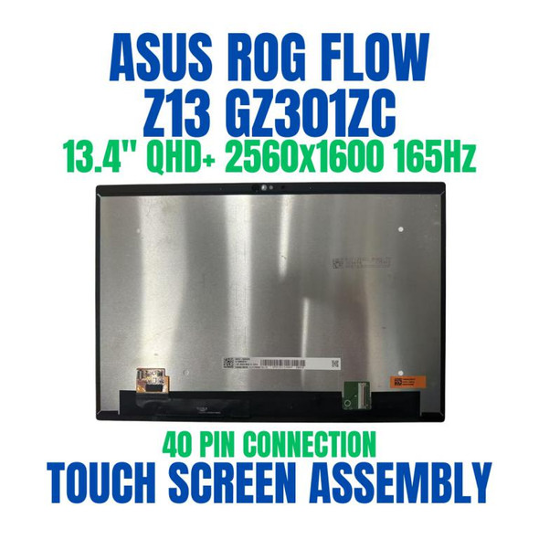 1 of 4-image forScreen ASUS ROG FLOW Z13 GZ301VV-MU SERIES 13.4" WQXGA 2560x1600 Touch Screen Assembly
