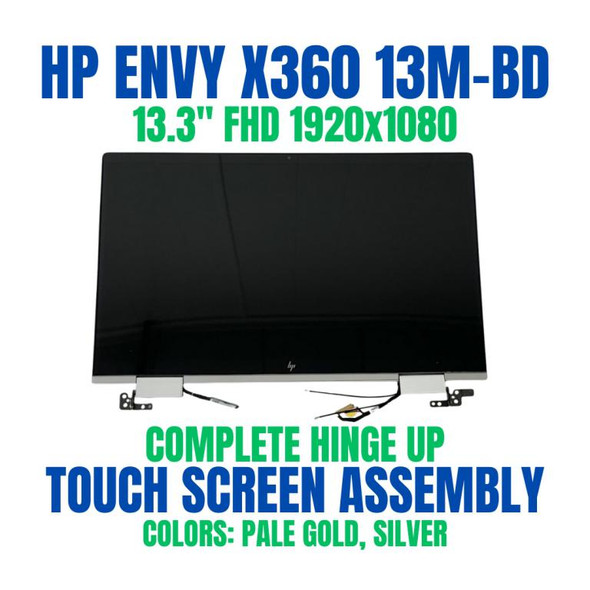 1 of 10-image for2G3S0PA HP Envy x360 Convertible 13-bd0021TU 13.3" Full HD Complete Hinge Up Touch Screen Assembly