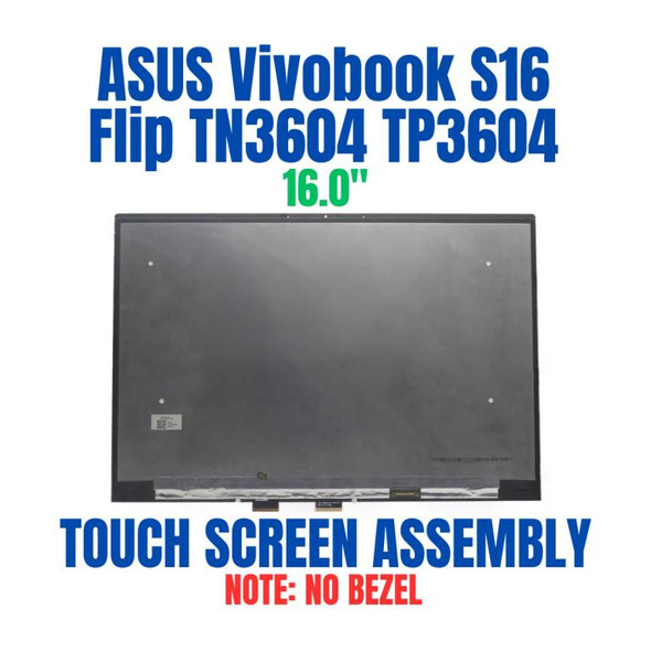 1 of 5-image forASUS VIVBOOK S 16 FLIP TP3604VA 16" 1920x1200 FHD+ WUXGA Touch Screen Assembly No Bezel