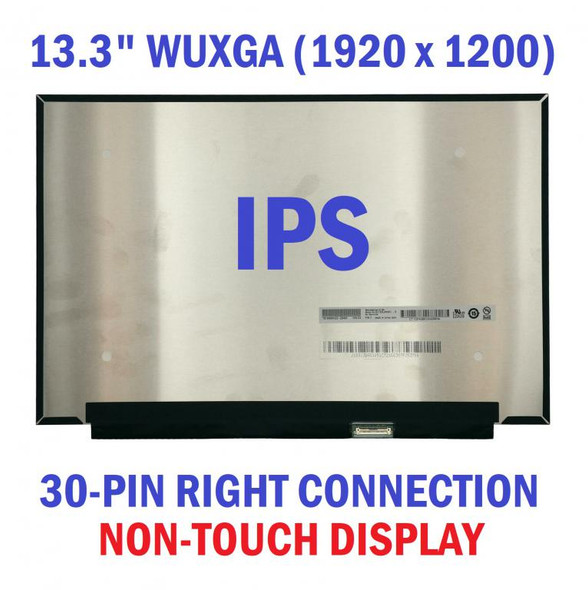 1 of 9-image forLP133WU1 SPD2 SPD1 B133UAN01.3 NV133WUM-N65 LCD Screen HP 13-be 1920x1200
