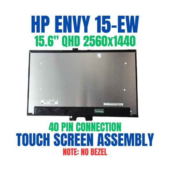 1 of 5-image for6G4S6EAR HP Envy 15-ew0758nz 15.6" 2560x1440 QHD LCD Touch Screen Assembly