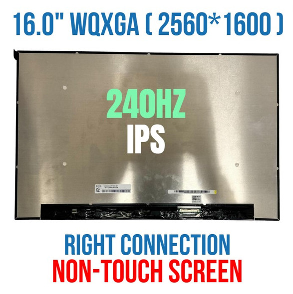 1 of 10-image forMSI VECTOR 16 HX A13VHG-603CA 16" 2560x1600 240Hz IPS Non Touch Screen