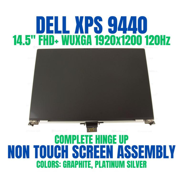 1 of 7-image forDell XPS 14 9440 FHD LCD Screen Assembly Platinum 9F6YV 09F6YV