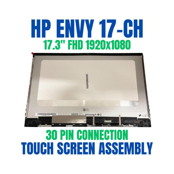 1 of 9-image for2L7K4UA HP Envy LAPTOP 17-CH0008CA 17.3" 1920x1080 30 Pin Touch Screen Assembly Full HD