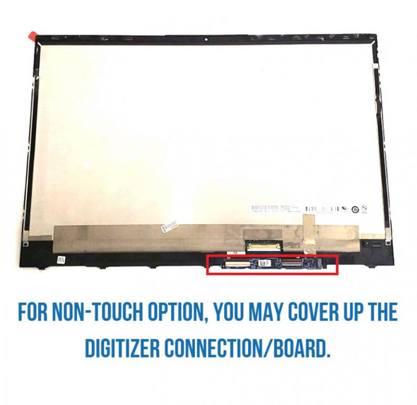 2 of 5-image for9ZC37U8R HP Envy Laptop 13-aq1xxx 13.3" UHD 40 Pin Touch Screen Assembly