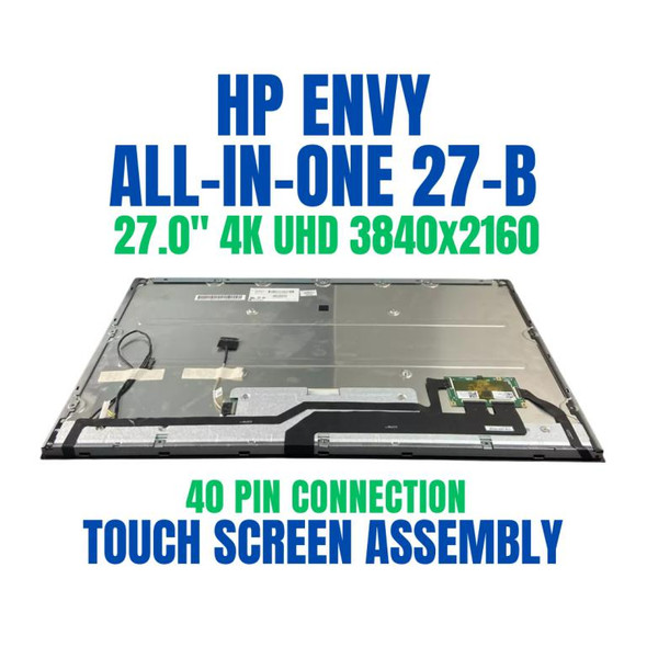 1 of 1-image for8RU58EA HP Envy 27-b208nx 27" 3840x2160 Touch Screen Assembly UHD