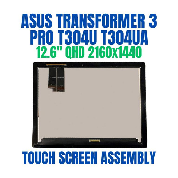 1 of 4-image forASUS TRANSFORMER PRO T304UA-P52S 12.6" 2160x1440 QHD Touch Screen Assembly