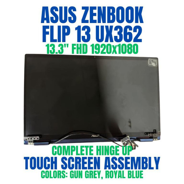 1 of 5-image for13.3" Asus ZenBook Flip UX362 UX362FA FHD LCD Touch Screen Display Assembly
