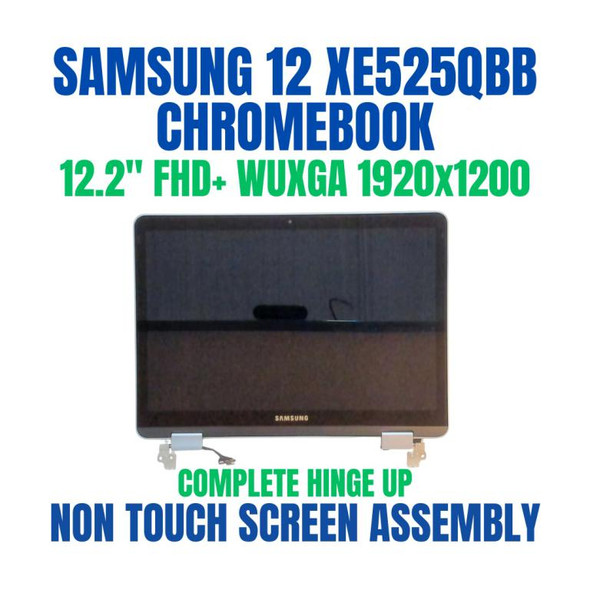 1 of 5-image for12.2" FHD Laptop Screen Samsung Chromebook Plus BA96-07271A Complete Assembly
