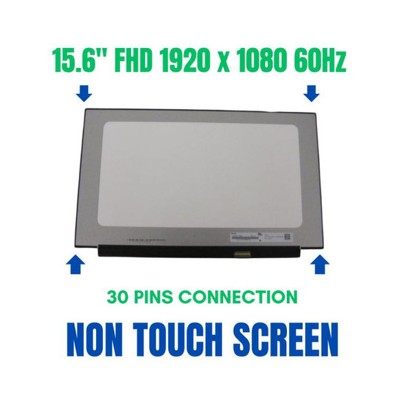 1 of 11-image forGF63 Thin 10SC(MS-16R5) 15.6" 1920x1080 30 Pin Non Touch Screen IPS MSI