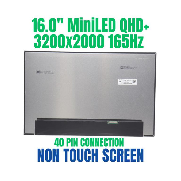 1 of 5-image for83AG0001FR Legion 9 16IRX8 Lenovo 16" 3200x2000 40 Pin MiniLED 165Hz QHD+ Non Touch Screen