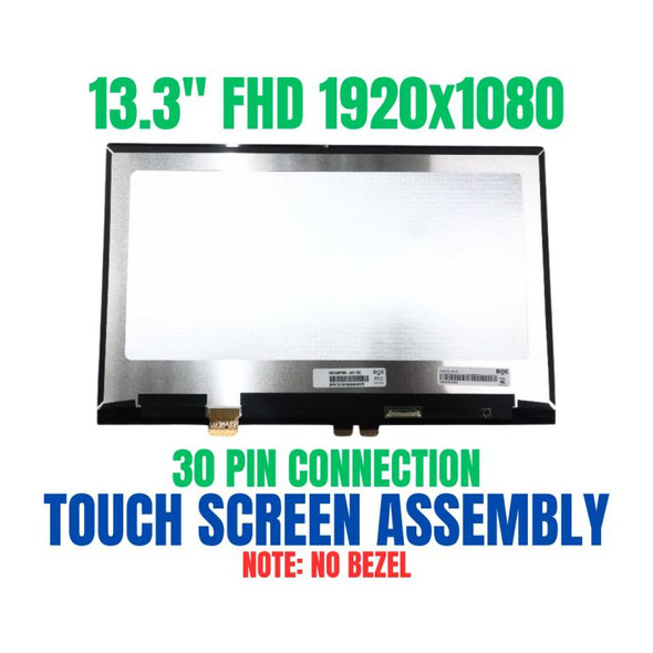 1 of 6-image forSamsung GALAXY BOOK FLEX NP930QCG-K02CN 13.3" 1920x1080 30 Pin Touch Screen Assembly No Bezel