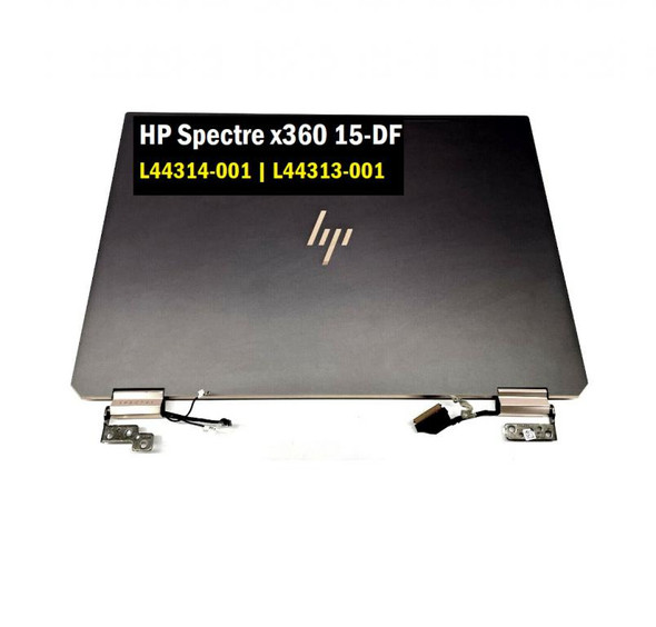 2 of 9-image forHP Spectre X360 15T-DF000 Touch 8CA14U8R 15.6" 3840x2160 Complete Hinge Up Screen Assembly OLED