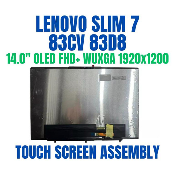 1 of 6-image for83D80005CC Lenovo Slim 7 14IMH9 Lenovo 14.0" 1920x1200 FHD+ WUXGA OLED Touch Screen Assembly