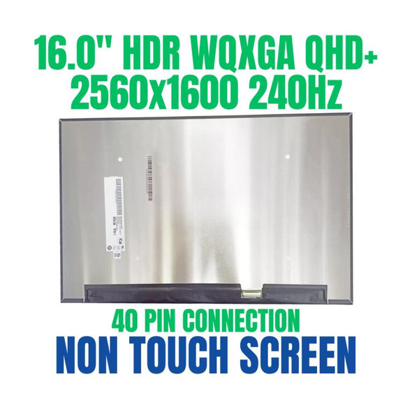 1 of 10-image for16" WQXGA 240Hz LED LCD Screen Display Panel Dell 0XFGH 00XFGH Laptop