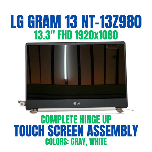 1 of 6-image forLG Electronics gram Thin 13Z980-A.AAS7U1 LCD LED Touch Screen 13.3" FHD Display
