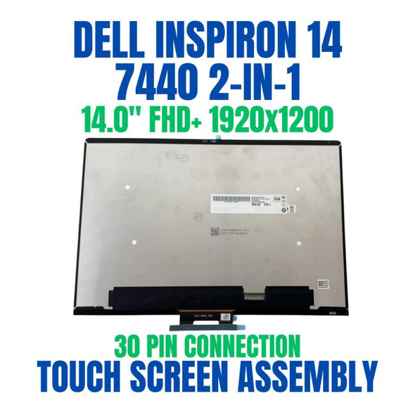 1 of 9-image for14" LCD Display Touch Digitizer Screen Assembly Dell Inspiron 14 7440 2-in-1