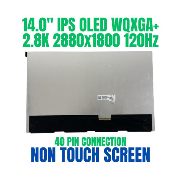 1 of 9-image forATNA40CU06-0 14.0" 120Hz WQXGA+ 2880x1800 OLED LCD Screen Non Touch EDP 40 Pin