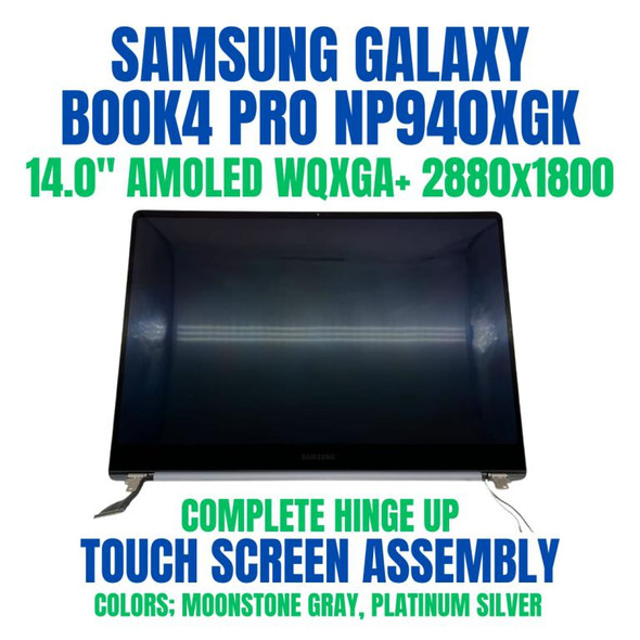 1 of 6-image forLCD Display Complete Samsung Galaxy Book4 Pro NP940XGK 2.8K Touch Assembly