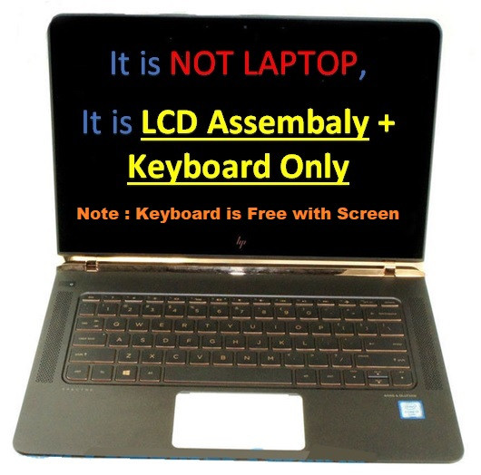 2 of 6-image forHP Spectre 13-v004TU W0J17PA 13.3" Full HD 1920x1080 30 Pin Non Touch Screen Assembly