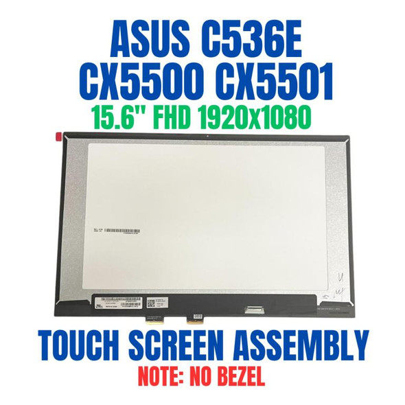 1 of 9-image forASUS CHROMEBOOK VIBE FLIP CX5501FEA-DH566T 15.6" 1920x1080 Touch Screen Assembly No Bezel