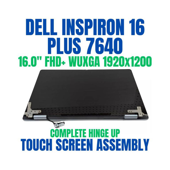 1 of 4-image forOEM Dell Inspiron 16 Plus 7640 7645 FHD Touch Screen LCD Assembly TR0J9 22