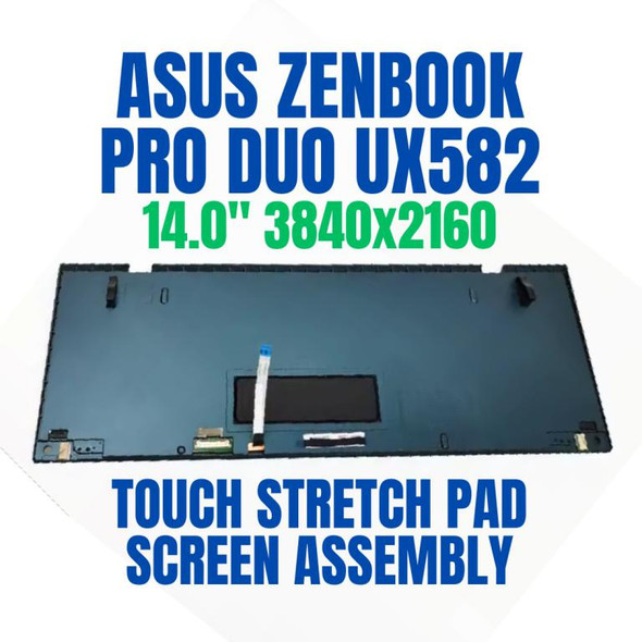 1 of 5-image forASUS ZENBOOK PRO DUO UX582 SERIES 14.0" 3840x2160 Touch Stretch Screen Pad Assembly