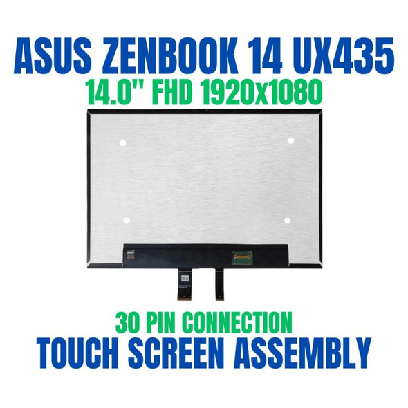 1 of 1-image forASUS ZENBOOK UX435EG-A SERIES 14.0" 1920x1080 30 Pin Touch Screen Assembly