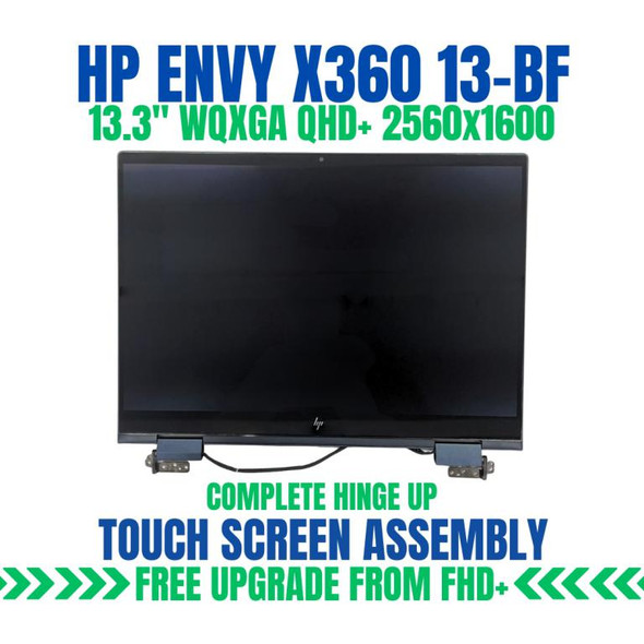 1 of 1-image forHP Envy 13-bf0022ci 7Z7C4EA 13.3" Complete Hinge Up Touch Screen Assembly