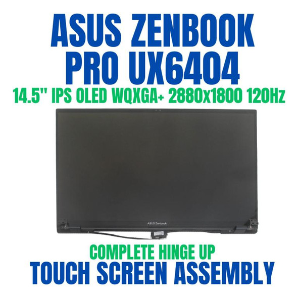 1 of 7-image for14.5" ASUS Zenbook Pro 14 OLED UX6404 LCD Touch Screen Assembly Display Complete