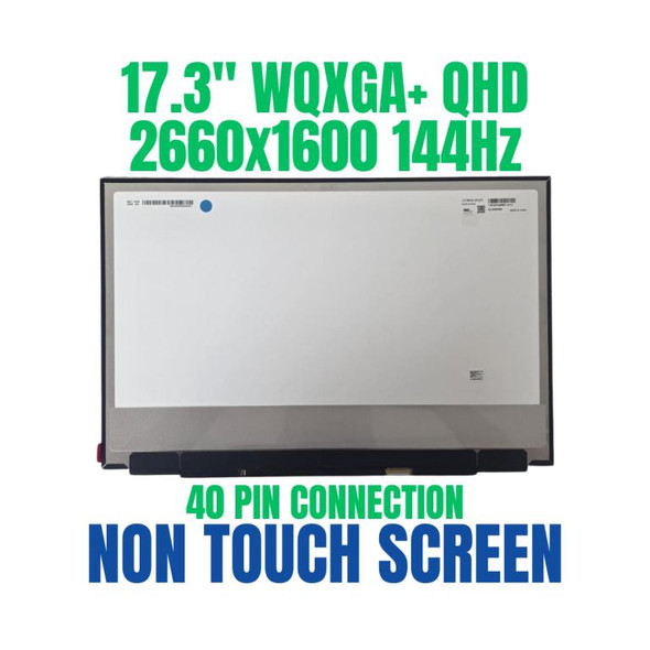 1 of 7-image forLG gram Pro 17Z90SP-E.ADB9U1 17" 2560x1600 WQXGA QHD+ 40 Pin Non Touch 144hz Screen