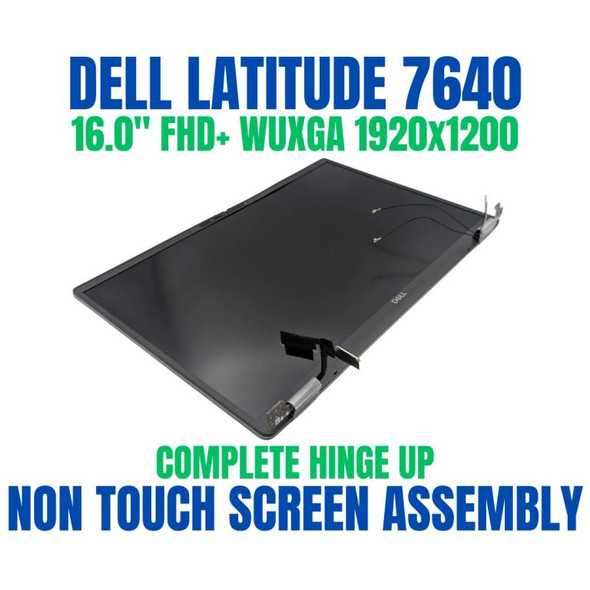 1 of 4-image forOEM Dell Latitude 7640 16" FHD+ LCD Screen Assembly infrared Cam YRWHC 0YRWHC