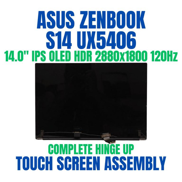 1 of 6-image forASUS Zenbook UX5406SA-PZ048W 2.8K LCD Complete Assembly Touch Screen Display