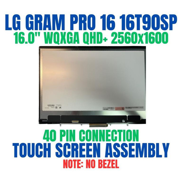 1 of 7-image forLG GRAM 16T90SP-G.ADB8U1 16" Touch Screen Assembly