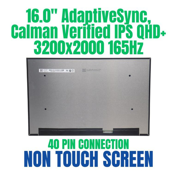 1 of 5-image forLenovo ThinkBook 16p G4 IRH 21J8000RUA 16" QHD+ 3200x2000 40 Pin 165Hz AdaptiveSync Calman Verified Color Accuracy IPS Non Touch Screen